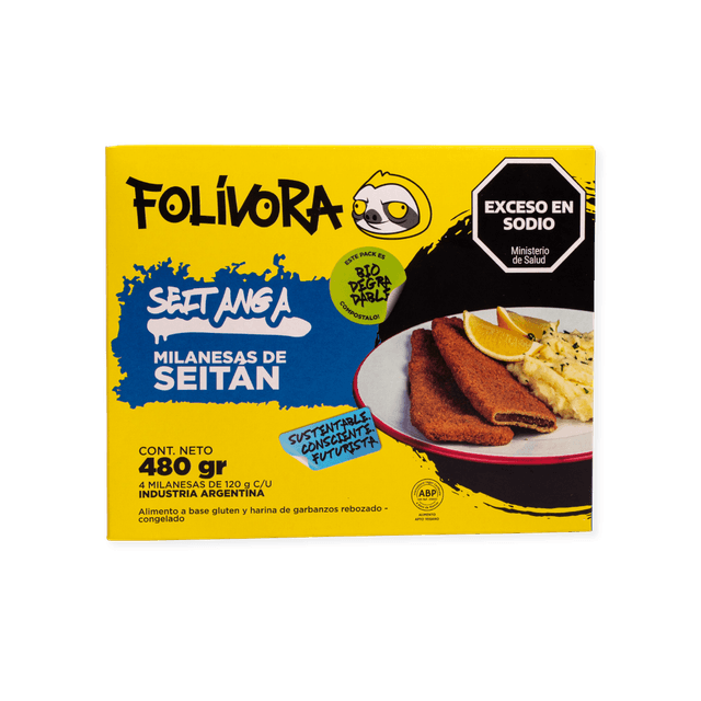 Milanesa de Seitán [480g]